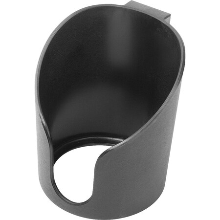 Kipp Cup Holder, Open, L=106, B=33, H=118, D=100, Polyamide Black K1632.00